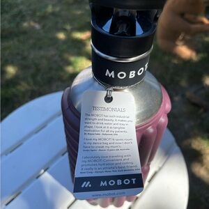 Purple Stainless Steel Foam Roller Water Bottle